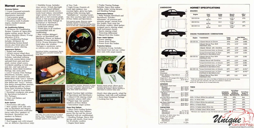 1975 AMC Full Line All Models Brochure Page 21